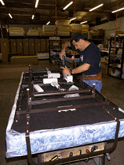 motorized frame