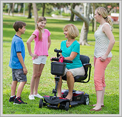 mobile electric 3 wheeled 4 wheel scooters sun city elderly senior carts power chairs