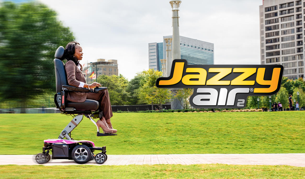 pride jazzy Irvine electric wheelchair