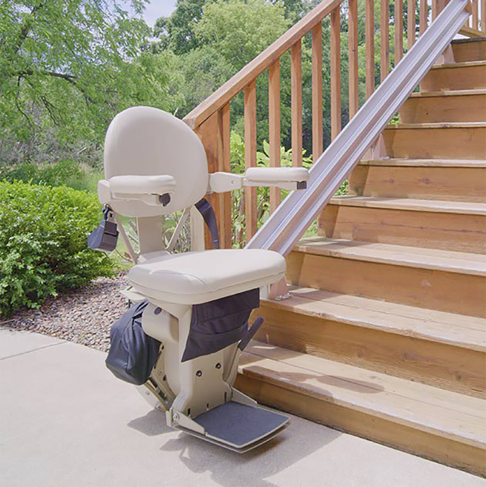 outdoor stairlift exterior outside chair glide