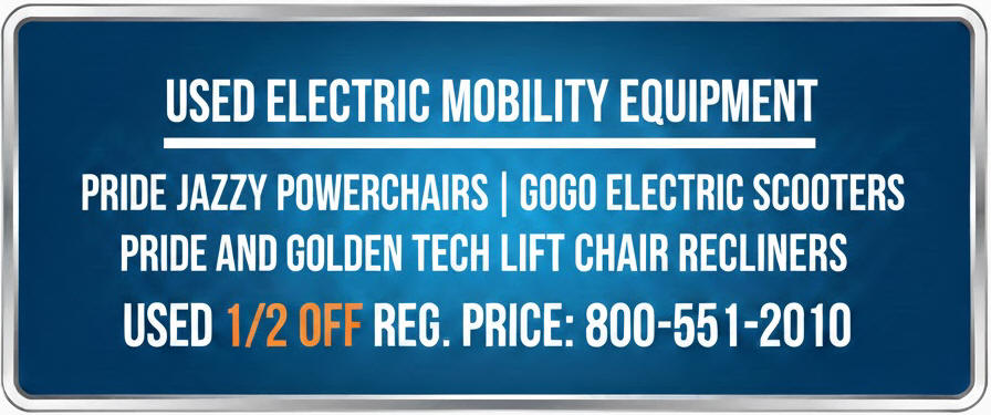 Surprise Used Electric Mobility Power Chairs and GoGo Scooters