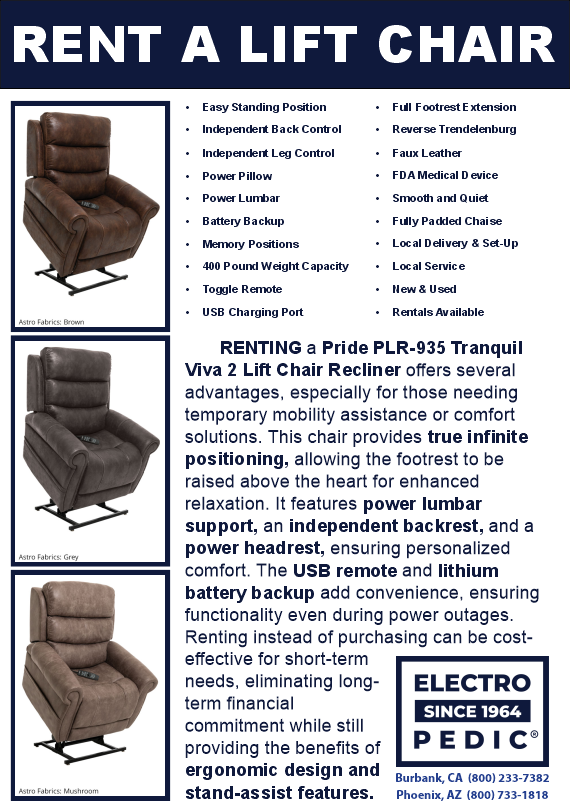 Phoenix Rent A Lift Chair