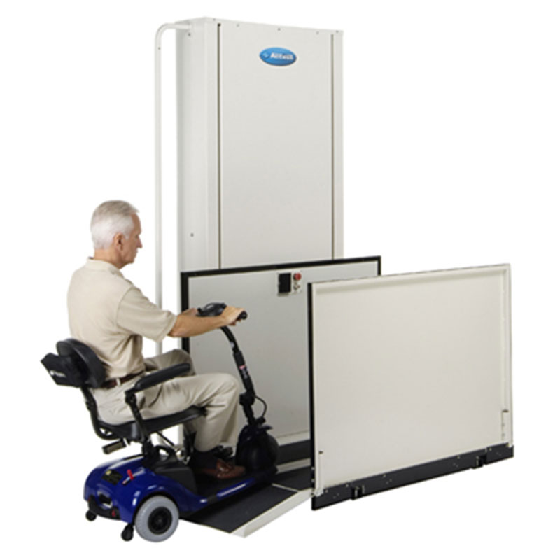kraus wheelchair porch lift vpl mobile home san diego vertical platform business ada commercial