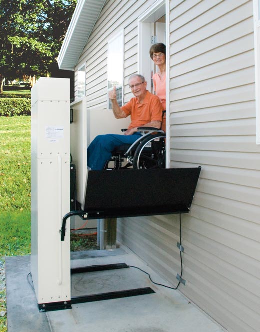 phoenix home mobile wheelchair access residential stair step lift