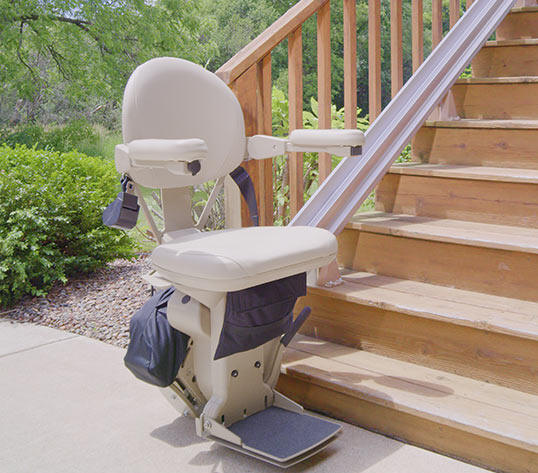 Tempe outdoor stairlift exterior chairlift outside chair stair lift