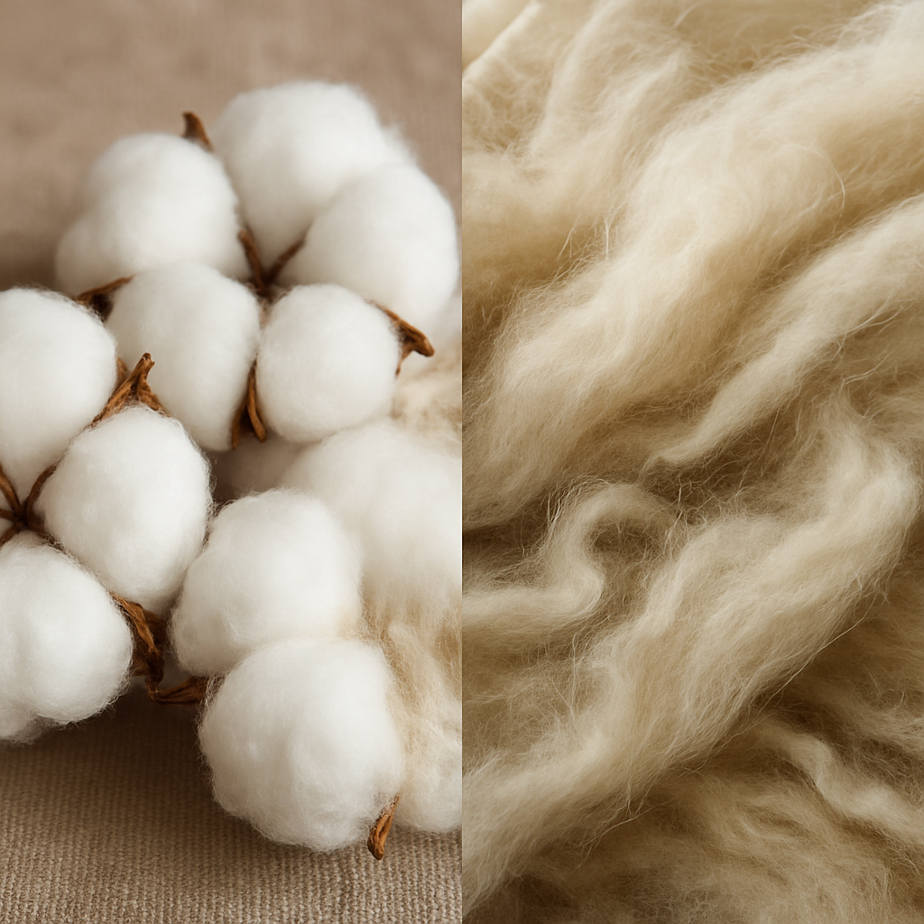 Phoenix organic natural wool cotton adjustable beds